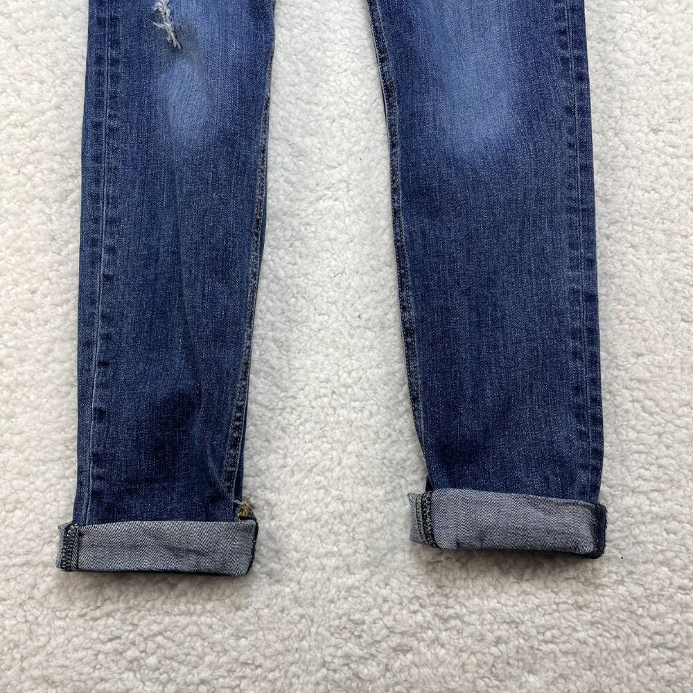 rag & bone Dark Blue Ankle Crop Jeans - Picture 14 of 14
